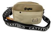 Bolsa Transversal Feminina Garfield Gf32001Tp - Bege