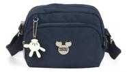 Bolsa Transversal Feminina Mickey Mouse Disney Pequena - Luxcel