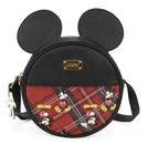 Bolsa Transversal Mickey Mouse Disney Com Chaveiro Luxcel Original