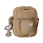 Bolsa Transversal SNOOPY Colors em Nylon SP2850TA Taupe - Semax