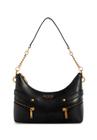 Bolsa Trissa Top Zip Shoulder Bag Preto