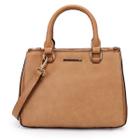 Bolsa Wj Satchel Média c/ Detalhes Laterais - Feminina