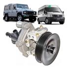 Bomba de agua ford transit land rover defender 2.4 diesel 2007 a 2011 - com tubo de água