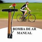 Bomba De Ar Encher Pneu Bike Bicicleta Moto Bola Balão Forte - Sortido