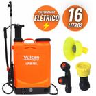 Bomba Elétrica Vulcan A Bateria 12V e Manual 2 em 1 6,8bar 16L Vp16l12a Para Fertilizante Líquidos