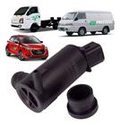 Bomba esguicho agua parabrisa hyundai h100 / hr / hb20 12v 2 pinos c/1 saida