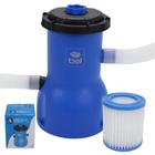 Bomba Filtrante Filtro para Piscina 2000 L/H 110v com Refil e Mangueira Bel