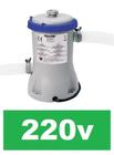 Bomba Filtrante Piscina Bestway 2006 LH 220v com Filtro Cod 58383