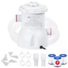 Bomba Filtro 1250l/h para Piscina Inflável e Estrutural + 2 Cartuchos Refil Vg Plus