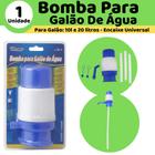 Bomba Galão Garrafão De Água 10/20 Litros Universal Manual Pressão Agua Mineral - BG-4
