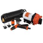 Bomba Lavagem Kit 12V 5,0Gpm 20,0 L/Min 18A 70Psi Acessorios