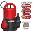 Bomba Submersível Kajima QWL105 Com Boia Sensor De Nível 127V Potência 1/2HP Desligamento Automático