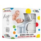 Bombinha tira leite eletrica com cabo usb 11004 - gala pais & filhos