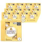 Bombom Ferrero Rocher 50G (12 Caixas - 48 Bombons)