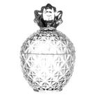 Bomboniere decorativo de vidro pineapple lyor