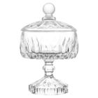 Bomboniere Potiche de Cristal c/ Pé Louise 18 cm - Wolff