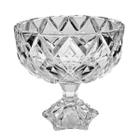 Bomboniere Vidro Grande Baleiro Potes Taça 1200ml 18x18cm Centro De Mesa Decorativo Fruteira Enfeite