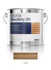 Bona Decking Oil Teak 2,5L - Decks, Pergolados e Moveis
