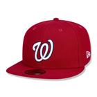 BONE 59FIFTY WASHINGTON NATIONALS MLB ABA RETA FITTED VERMELHO New Era