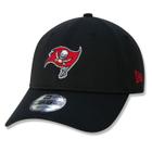 BONE 9FORTY SNAPBACK ABA CURVA NFL TAMPA BAY BUCCANEERS CORE ABA CURVA SNAPBACK PRETO New Era