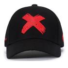 Boné ajustável aba curva bordado snapback unissex premium