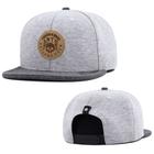 Boné Anth co Ollie Azul Claro Aba Reta Aberto Com Ajuste Snapback