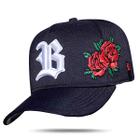 Boné Blck Brasil Snapback Flores Lateral