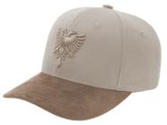 Boné Cavalera Aba Curva Logo Bordado Premium Águia Fecho StrapBack 100% Algodão Aba Em Poliéster.