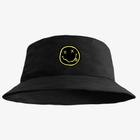 Boné Chapéu Bucket Hat Estampado Emoji