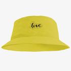 Boné Chapéu Bucket Hat Estampado Love