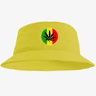 Boné Chapéu Bucket Hat Estampado Reggae