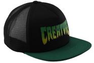 Boné Creature Logo Truker Preto - Unissex