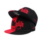 Boné De Beisebol Masculino Duplo Cor Bloco Ajustável Snapback Hip Hop Unissex Guarda-sol Cowboy