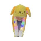 Boné De Coelho De Pelúcia LED Sanrio Kuromi Hello Kitty Bonito Removível Chapéu De Salto Adulto