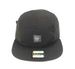 Boné E-STARS 5Panel Style Preto Proteção UV 50+