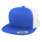 Boné Flex Fit Bicolor Trucker Snapback Unissex - Azul e Branco