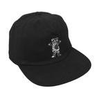 Boné Grizzly Aba Reta OG Bear Unstructured Snapback Preto