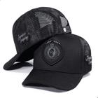 Boné Masculino Feminino Preto Country Trucker Telinha Linha Agro Lançamento