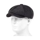 Boné Masculino Retrô - Estilo Espinha de Peixe - Boina para Outono/Inverno
