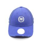 Boné Mitchell & Ness Aba Curva Snapback Trucker The Washed Branded Azul