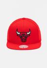 Boné Mitchell & Ness NBA Team Ground Chicago Bulls Vermelho