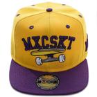 Boné MXC BRASIL Aba Reta Snapback Ajustável Skate Street