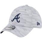 Bone New Era 39THIRTY Stretch Snap Clubhouse 2025 Atlanta Braves