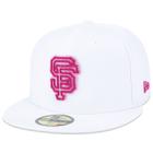 Bone New Era 59FIFTY A-Frame MLB San Francisco Giants Tecnologic Fitted Aba Reta