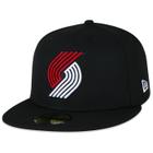 Bone New Era 59FIFTY Aba Reta NBA Portland Trail Blazers