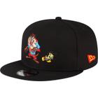 Bone New Era 9FIFTY 100o Aniversario WB Looney Tunes x Super Homem Aba Reta Snapback Preto