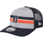 Bone New Era 9SEVENTY Stretch Snap Trucker Batting Practice 2025 MLB Detroit Tigers