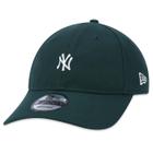 Bone New Era 9TWENTY Strapback MLB New York Yankees Aba Curva Verde Aba Curva Strapback Verde