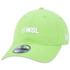 Bone New Era 9TWENTY Strapback WSL Aba Curva Verde Aba Curva Strapback Verde