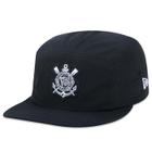 Bone New Era Camper Corinthians Futebol Aba Reta Aba Reta Strapback Preto